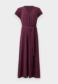 Vero Moda VMALVA V NECK MIDI DRESS - Day dress - winetasting