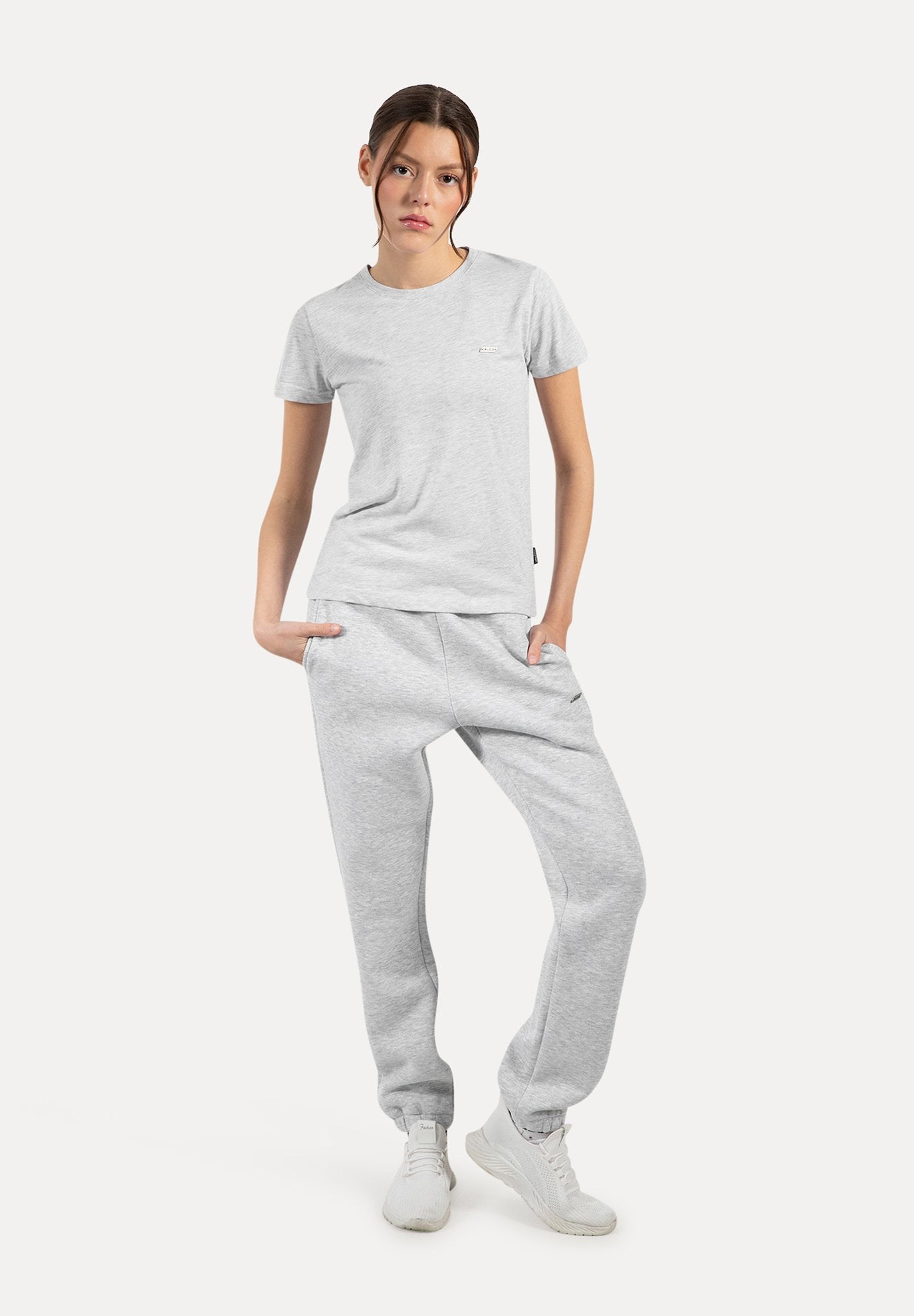 Smilodox BASIC TEE LAURENA-T_SHIRT_TOP (SHIRTS)