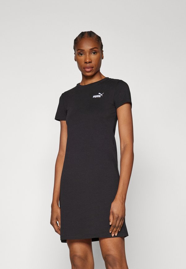 Puma ESS SMALL NO. 1 LOGO SLIM - Jersey dress - black