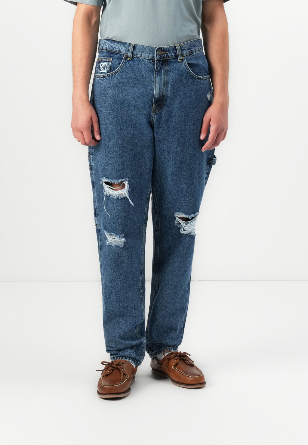 Karl Kani RETRO TAPERED WORKWEAR HEAVY DISTRESSED