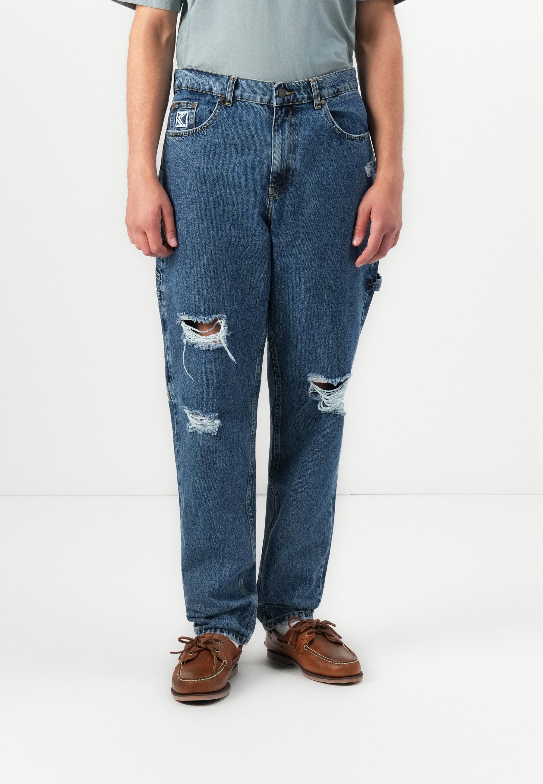 Karl Kani RETRO TAPERED WORKWEAR HEAVY DISTRESSED