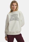 Under Armour RIVAL VARSITY - Sweatshirt - summit white