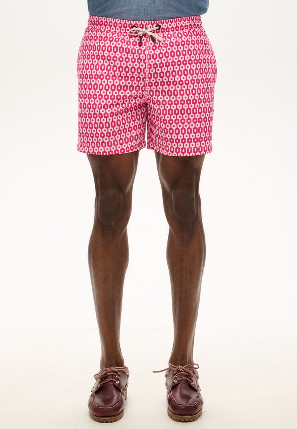 Superdry & Co PRINTED - Swimming shorts - pink geo print