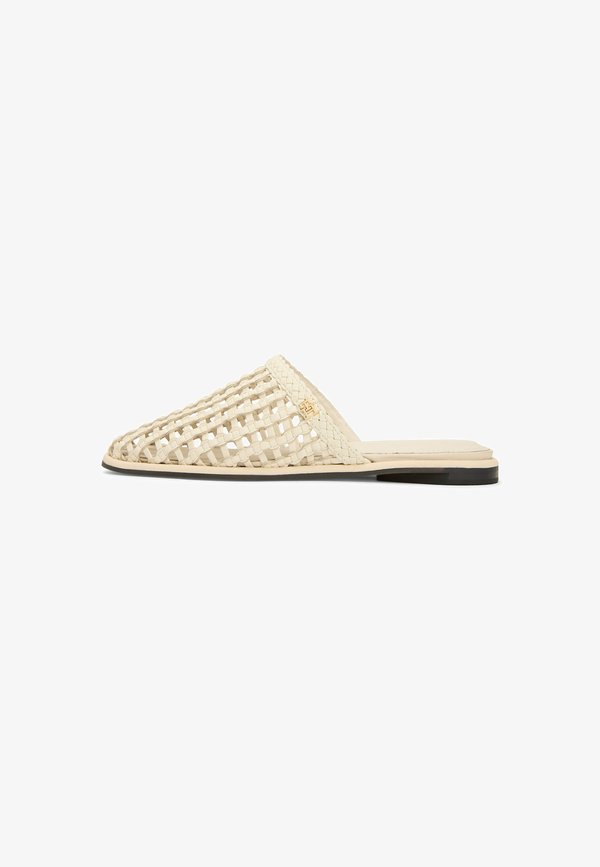 Tommy Hilfiger FLAT  - Mules - soft cream