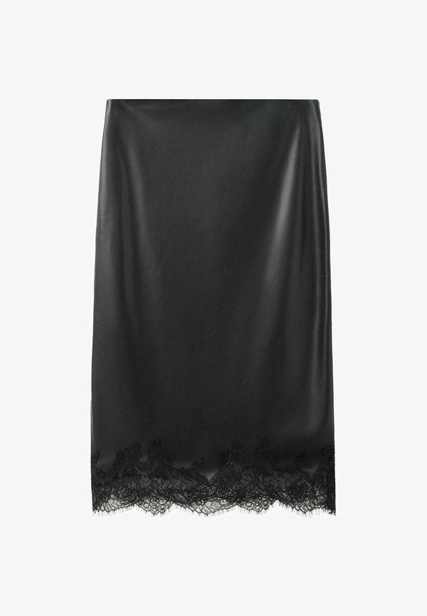 Mango ADULT - Pencil skirt - black