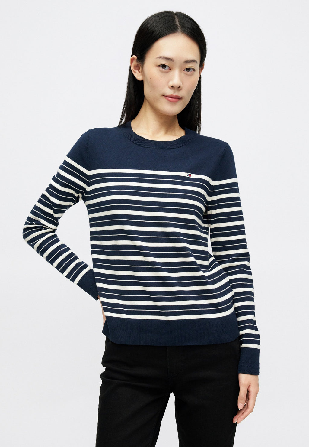 JERSEY CREW NECK JUMPER Media 5