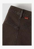 Levi's® A-line skirt - slightly circular - browns