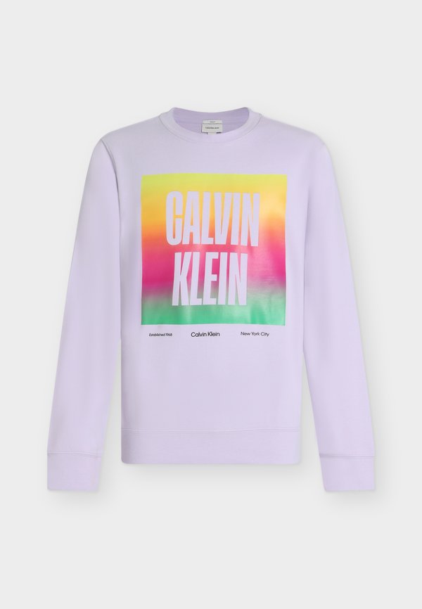 Calvin Klein Jeans PRIDE UNISEX - Sweatshirt - lafayette lavender