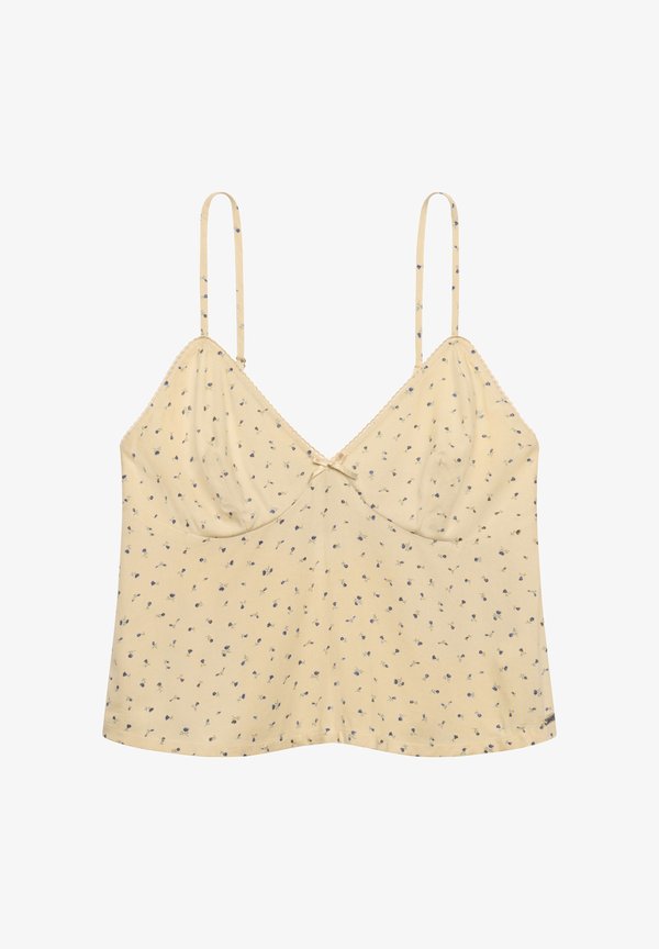 Superdry & Co SUPERDRY PRINTED CAMI TOP.. - Top - meadow roses yellow