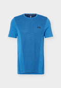 Under Armour VANISH SEAMLESS - Sports T-shirt - aegean blue/ultimate black