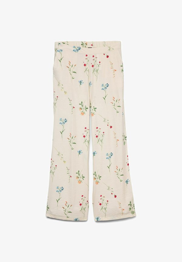 Vero Moda Wide-leg VMJOSIE High waist - Trousers - birch