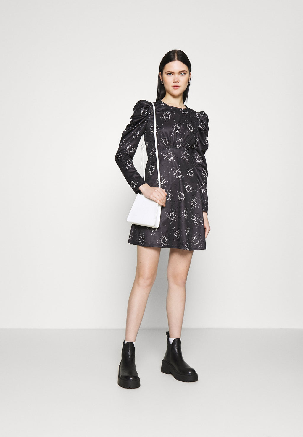 Topshop RUCHED WAIST FLIPPY