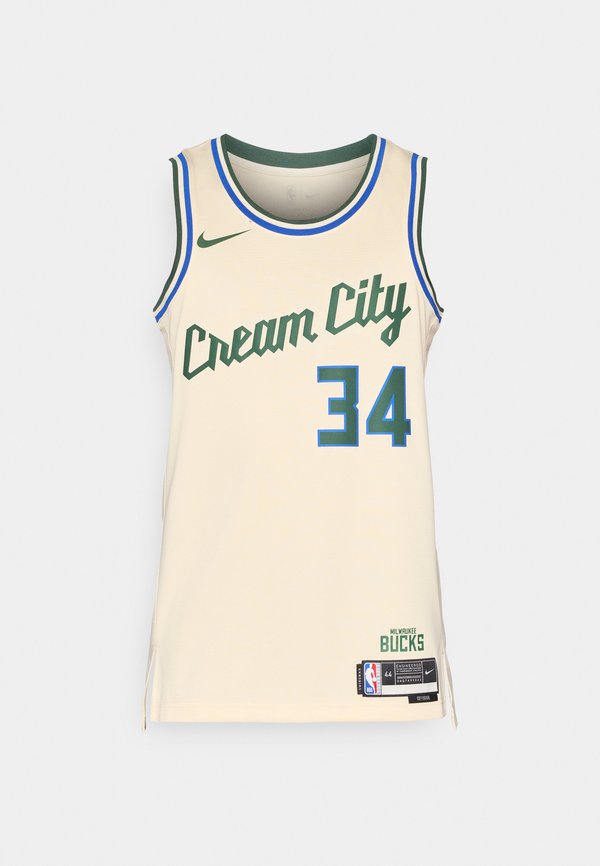 Nike Performance GIANNIS ANTETOKOUNMPO MILWAUKEE BUCKS CITY EDITION - Club wear - flat opal