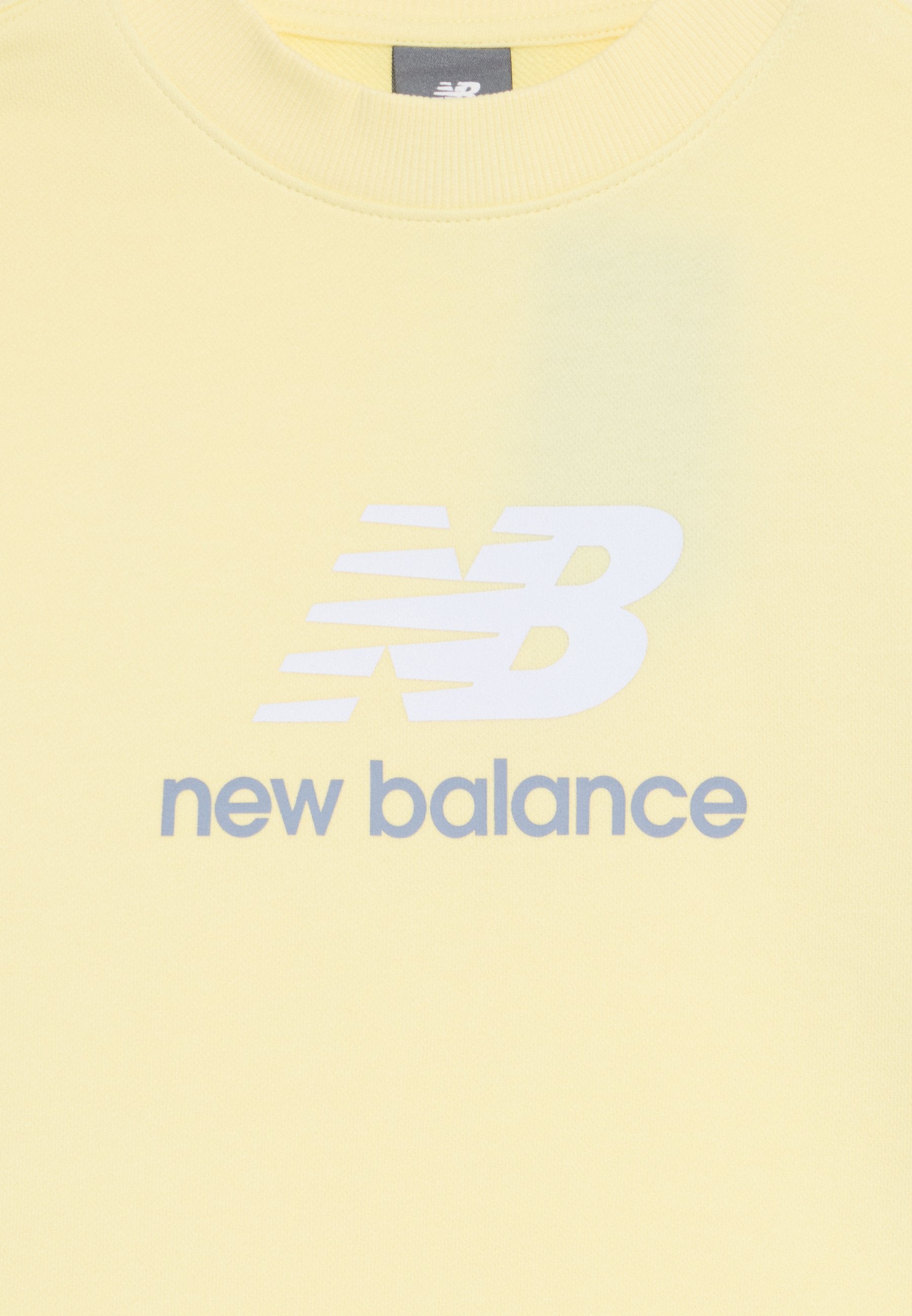 New Balance FRENCH TERRY STACKED LOGO CREW