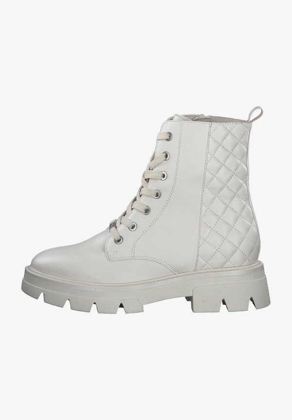 s.Oliver Platform ankle boots - cream