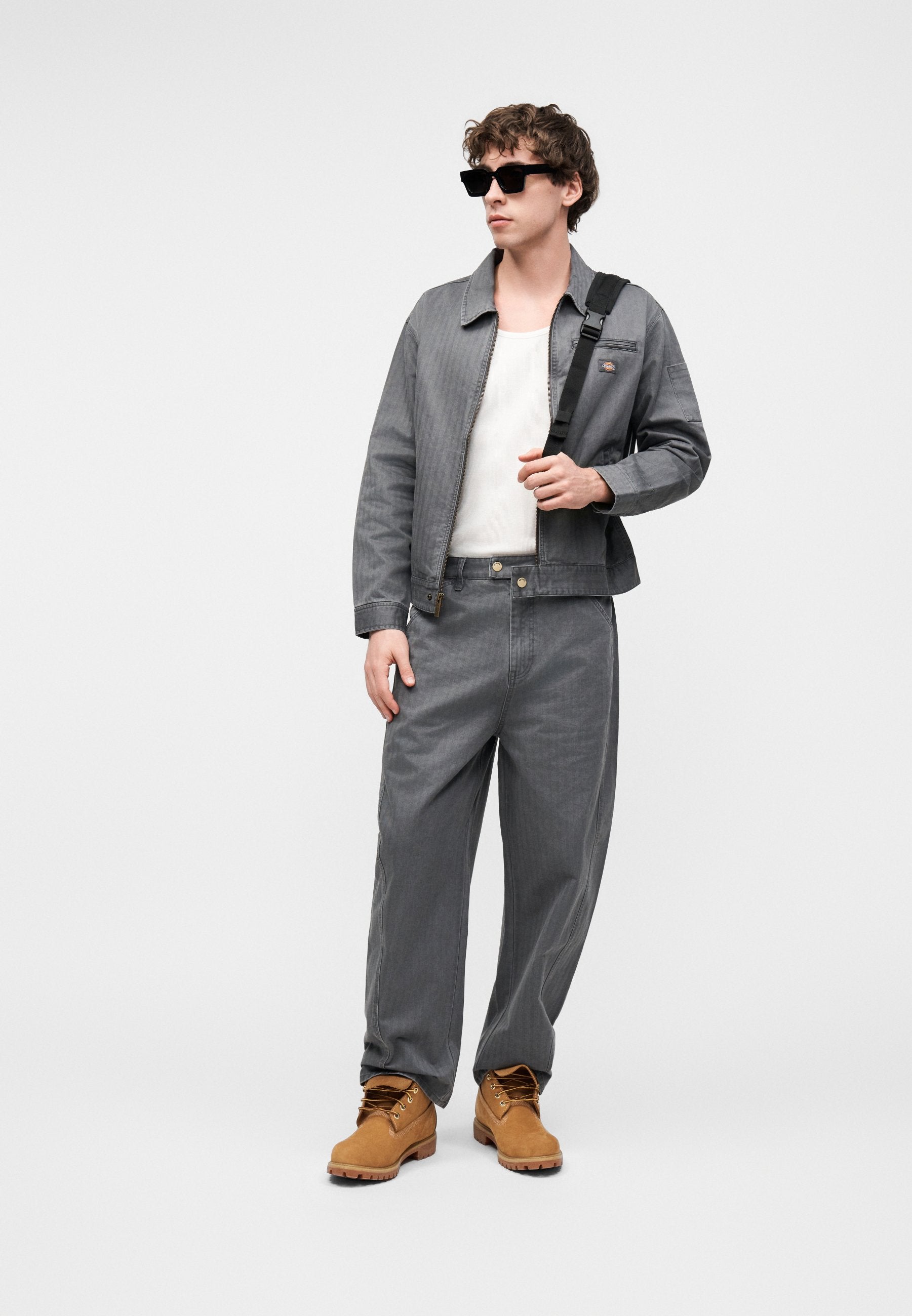 Dickies HERRINGBONE BARREL WORK PANTS