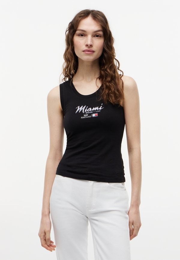 Tommy Hilfiger TH X CADILLAC FORMULA 1 TEAM MIAMI TANK - Top - black