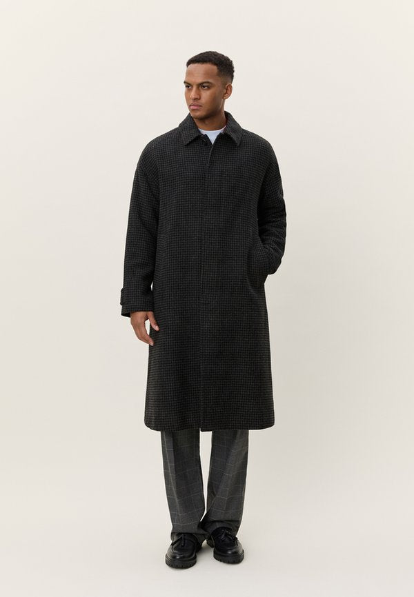 Les Deux MATEO HOUNDSTOOTH WOOL COAT