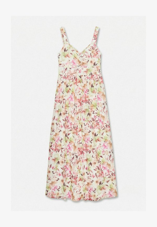 Vero Moda AWBLAIR Long - Maxi dress - bright white