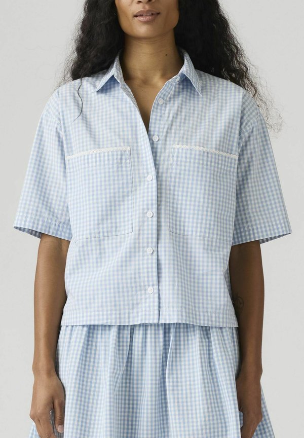 Levi's® NOVELTY HARLIE - Button-down blouse - anthracite night - blues
