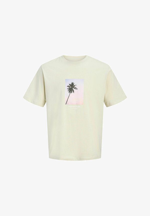 Jack & Jones T- - Print T-shirt - Green