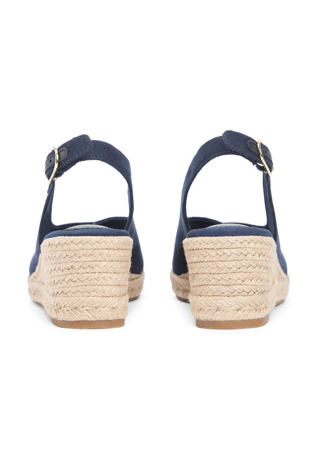 HEMP SLINGBACK WEDGE ESPADRILLES Media 4