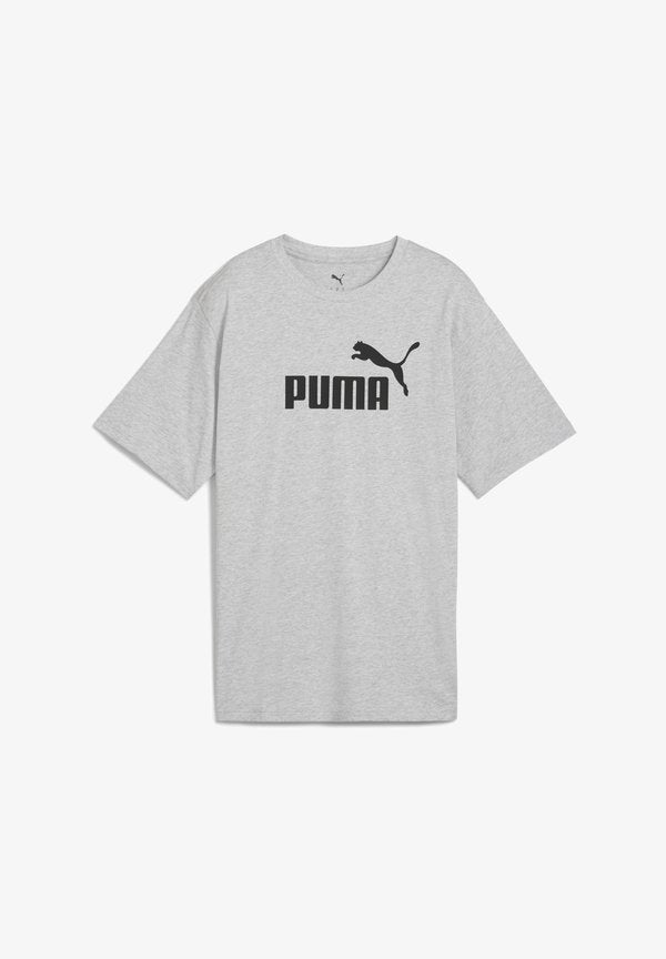 Puma ESSENTIALS NO 1 LOGO  RELAXED - Print T-shirt - light gray heather