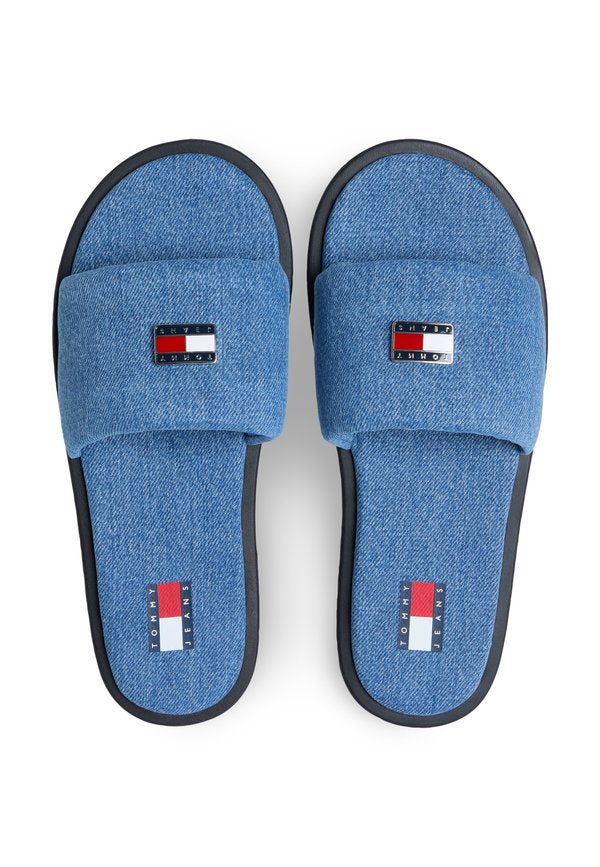 Tommy Jeans DENIM PADDED STRAP SLIDES