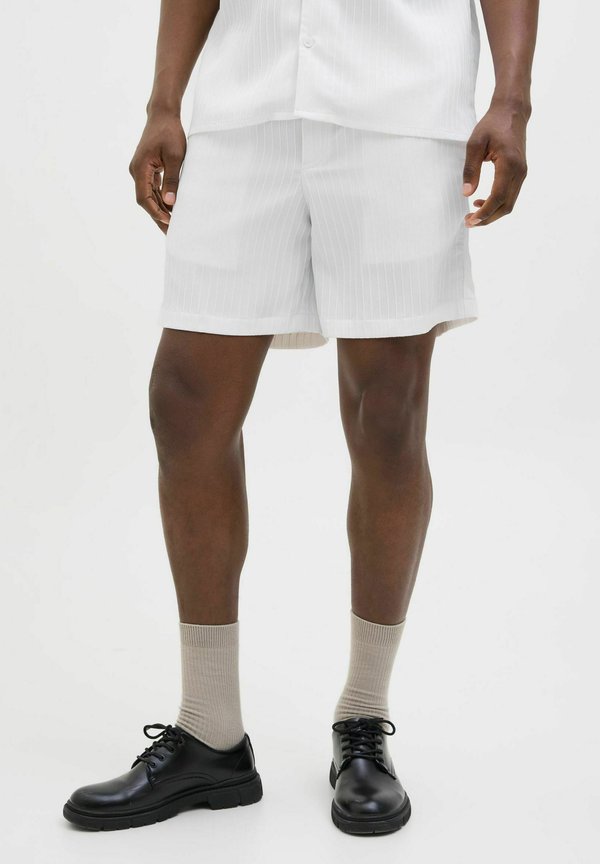 Jack & Jones Regular Fit - Tracksuit bottoms - white