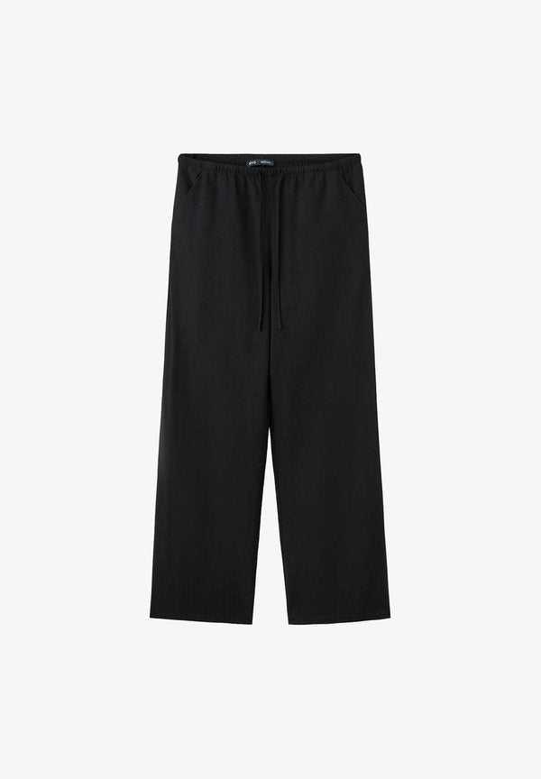 Mango ADULT - Trousers - black
