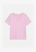 Vero Moda VMPAULINA NECK NOOS - Basic T-shirt - bonbon