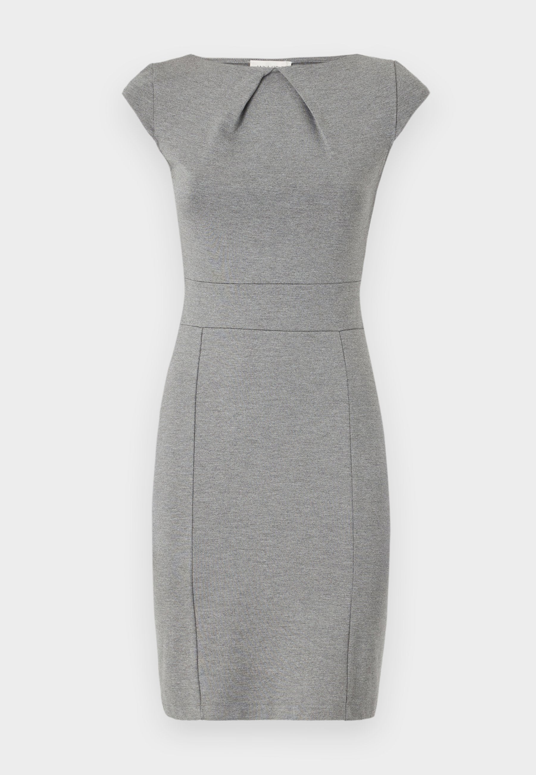 Anna Field PLEATED NECK AND SKIRT FITTED CAP SLEEVES MINI DRESS