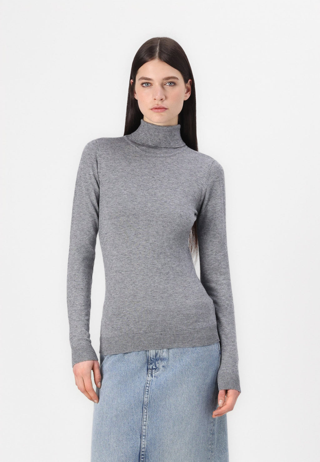 Object OBJTHESS L/S ROLLNECK KNIT PULLOVER