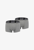 Levi's® RETRO REPEAT LOGO 2-ER PACK  - Trunks - middle grey melange