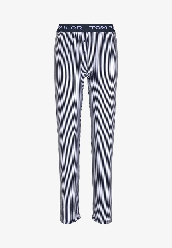 TOM TAILOR Pyjama bottoms - blue stripes