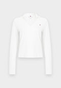 SLIM FIT LONG SLEEVE POLO SHIRT Media 1