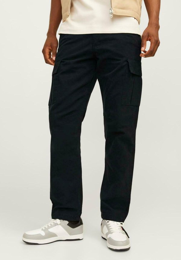 Jack & Jones JPSTKANE BARKLEY NOOS - Cargo trousers - black