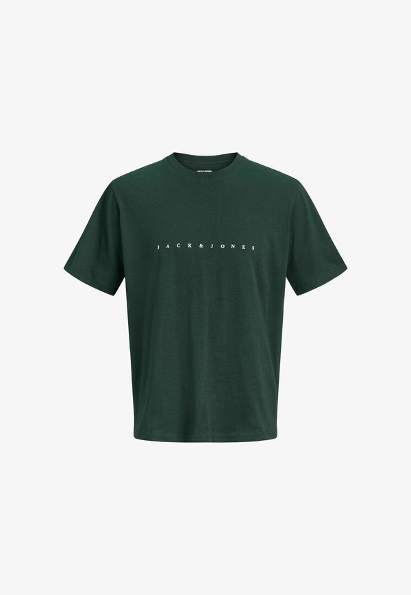 Jack & Jones JJESTAR JJ TEE SS NOOS - Print T-shirt - scarab