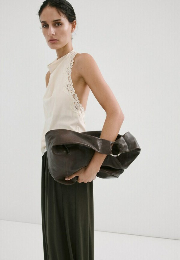 Mango ADULT - Blouse - beige