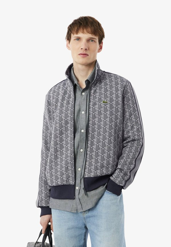 Lacoste UNISEX - Cardigan - gris clair   gris fonce-i