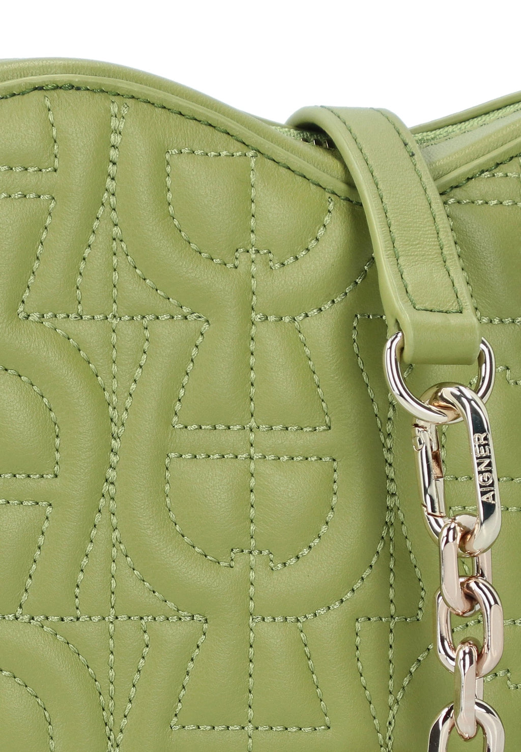 AIGNER FASHION SCHULTERTASCHE LEDER 19 CM