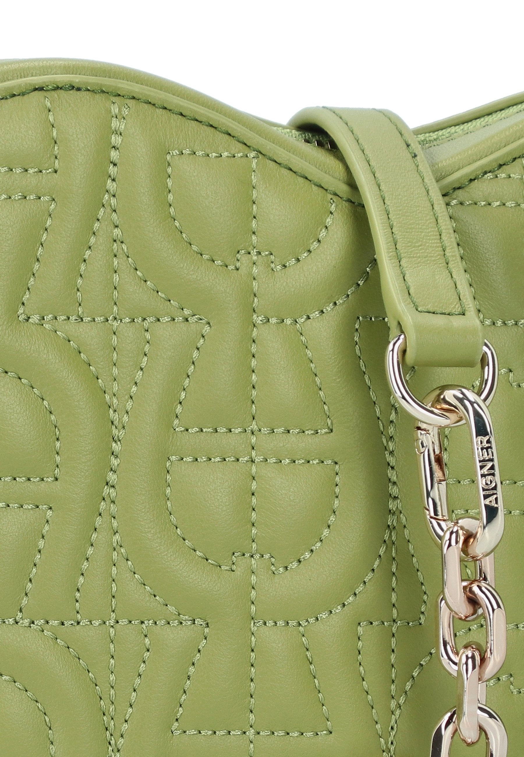 AIGNER FASHION SCHULTERTASCHE LEDER 19 CM