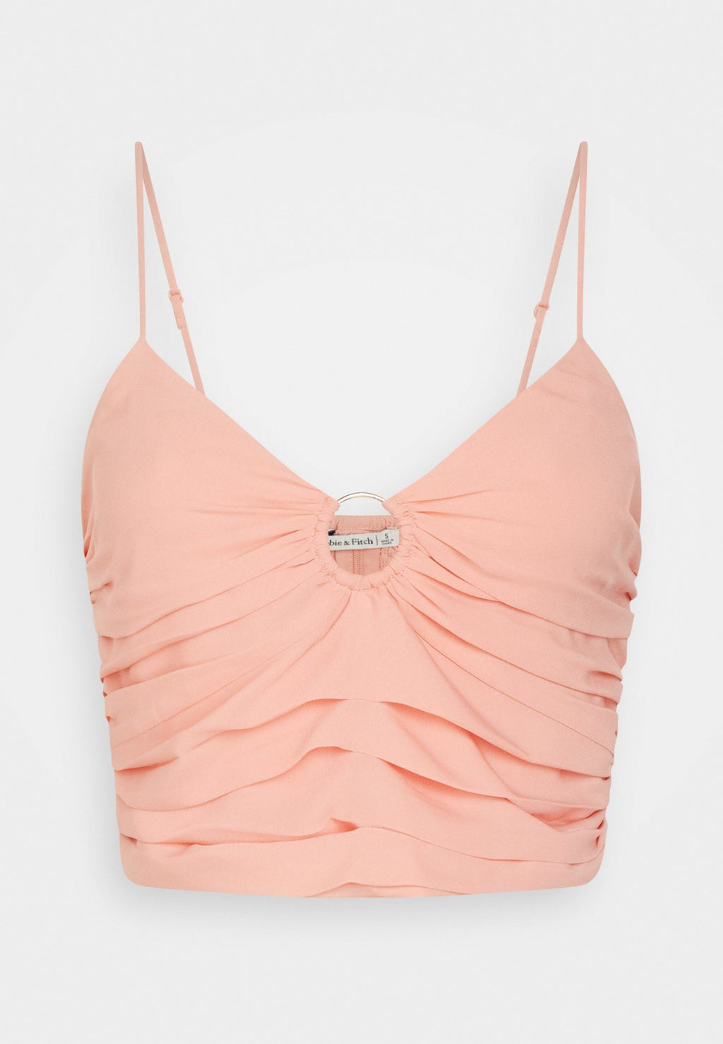 Abercrombie & Fitch BARE RUCHED HARWARE TOP