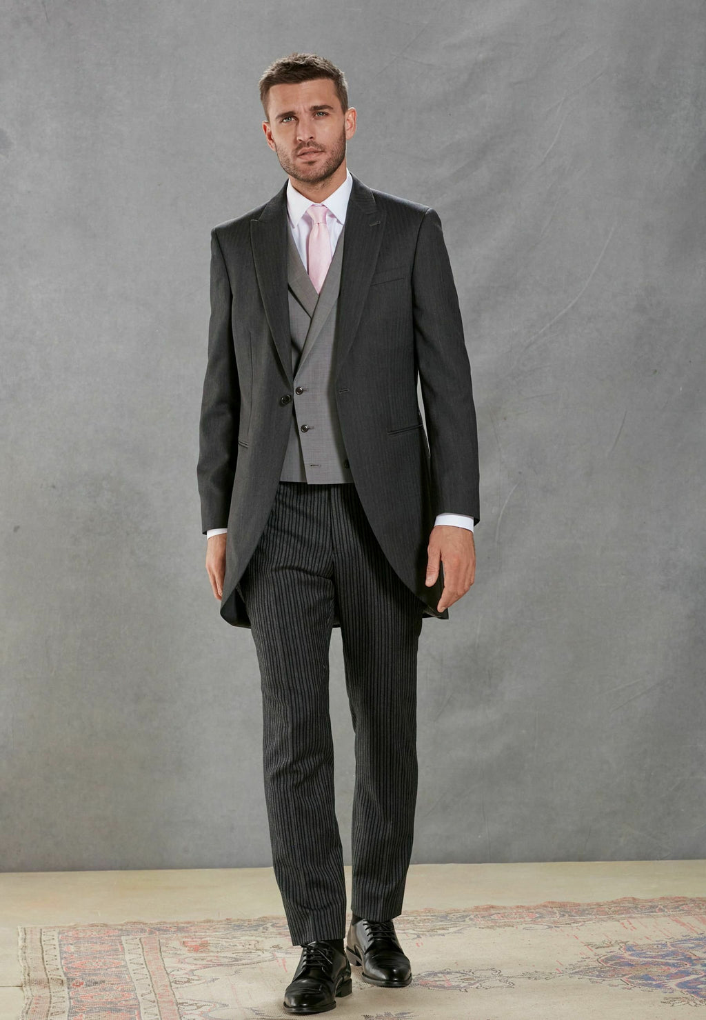 Next SIGNATURE  MORNING SUIT PINSTRIPE TROUSERS REGULAR FIT