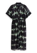 Next SHORT SLEEVE TIE WAIST MIDI DRESS