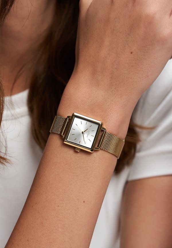 s.Oliver SQUARE TIME - Watch - gold
