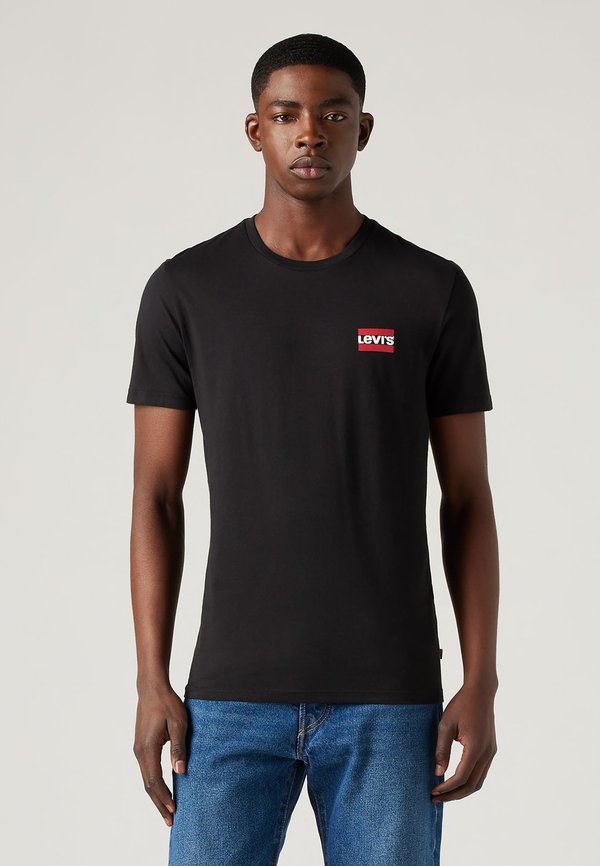 Levi's® 2 PACK - Basic T-shirt - white/black
