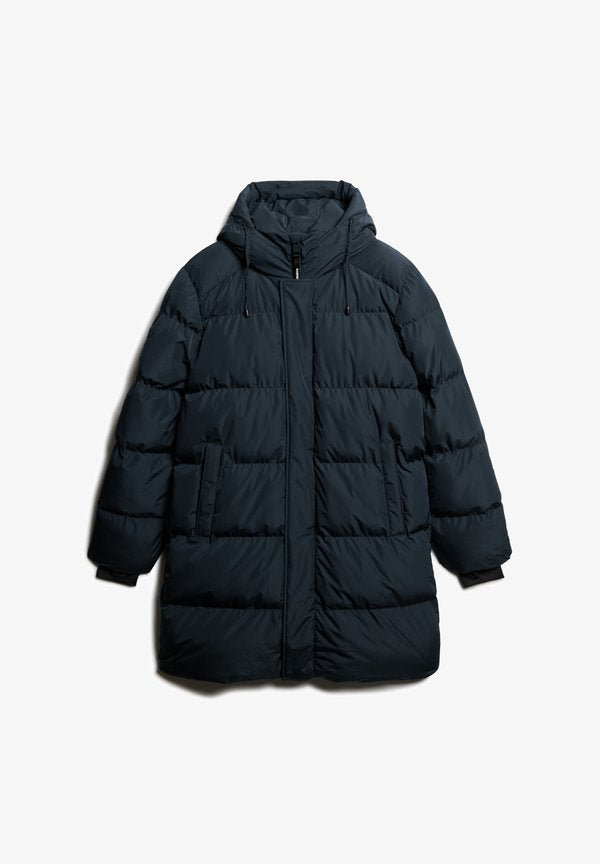 Superdry & Co SUPERDRY HOODED SPORTS PUFFER JACKET... - Winter coat - eclipse navy