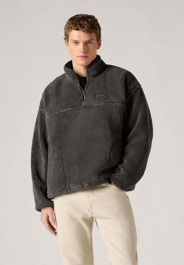 Levi's® POPOVER - Fleece jumper - dark phantom