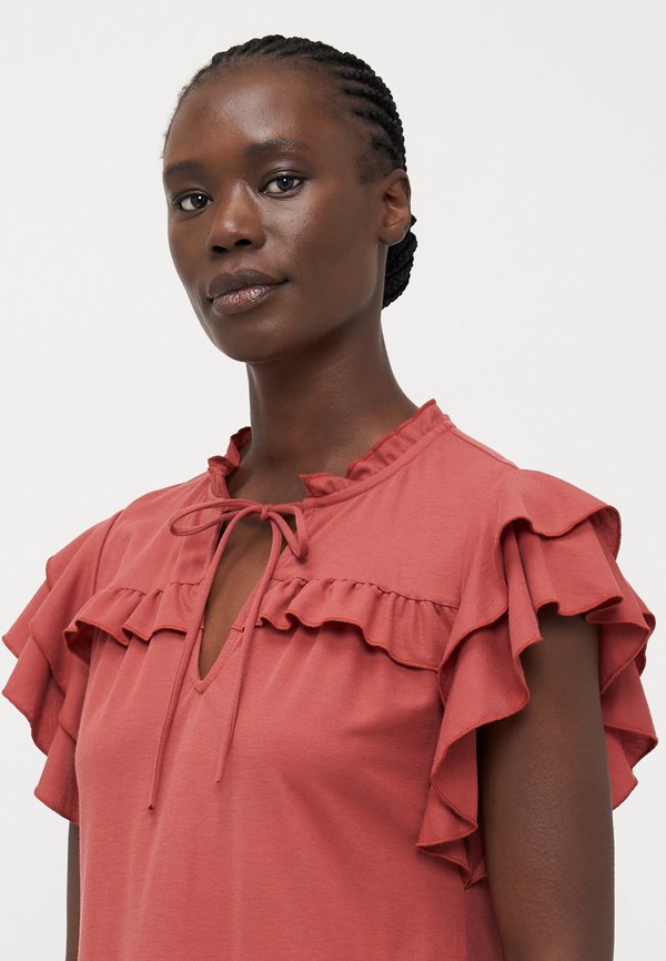Vero Moda Tall VMANINA SHORT FRILL DRESS